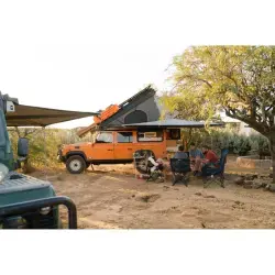 Support d'auvent 270° gauche pour toit relevable Alu-Cab Land Rover Defender Alu-Cab